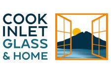 Logo for Cook Inlet Glass and Home Logo for Cook Inlet Glass and Home
